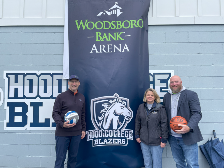 Woodsboro Bank and Hood College Ink 5 Year Naming Rights Deal