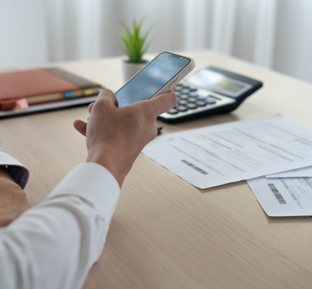 Using mobile banking