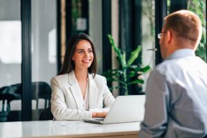 business owner applies for dental practice loan