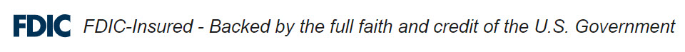 FDIC logo and disclaimer