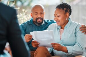 Young couple preparing to take over their family business as the new owners