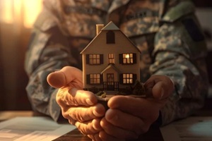 va home loan and support concept